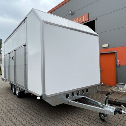 Bruten front till skåpsläp 600