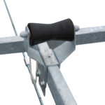 Kølrolle med feste (lengdegående balk)