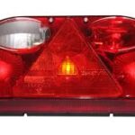 Venstre baklampe, komplett innsats med blinklys i midten