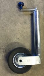 Støttehjul til tilhenger, komplett, 48 mm - for standard tilhenger - Bilde 2