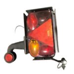 Komplett venstre baklampe sett til biltransporter tilhenger