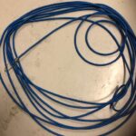 Gummistrikk til kapell (9m)