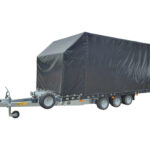 Biltransport med hydraulisk tipp og høyt kapell 5m/5.5m/6m