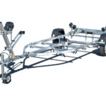 Båthenger 500 kg Ubremset EU tilhenger. 80 km/h Passer båter opp til 4,3 meter