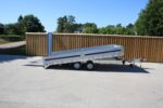 Multitilhenger 2700 kg med halkfritt Plywoodgulv / Aluminiumgulv Tipp - Bilde 11